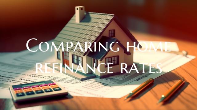 Comparing home refinance rat...